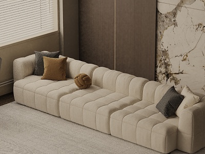 Three-seat sofa model