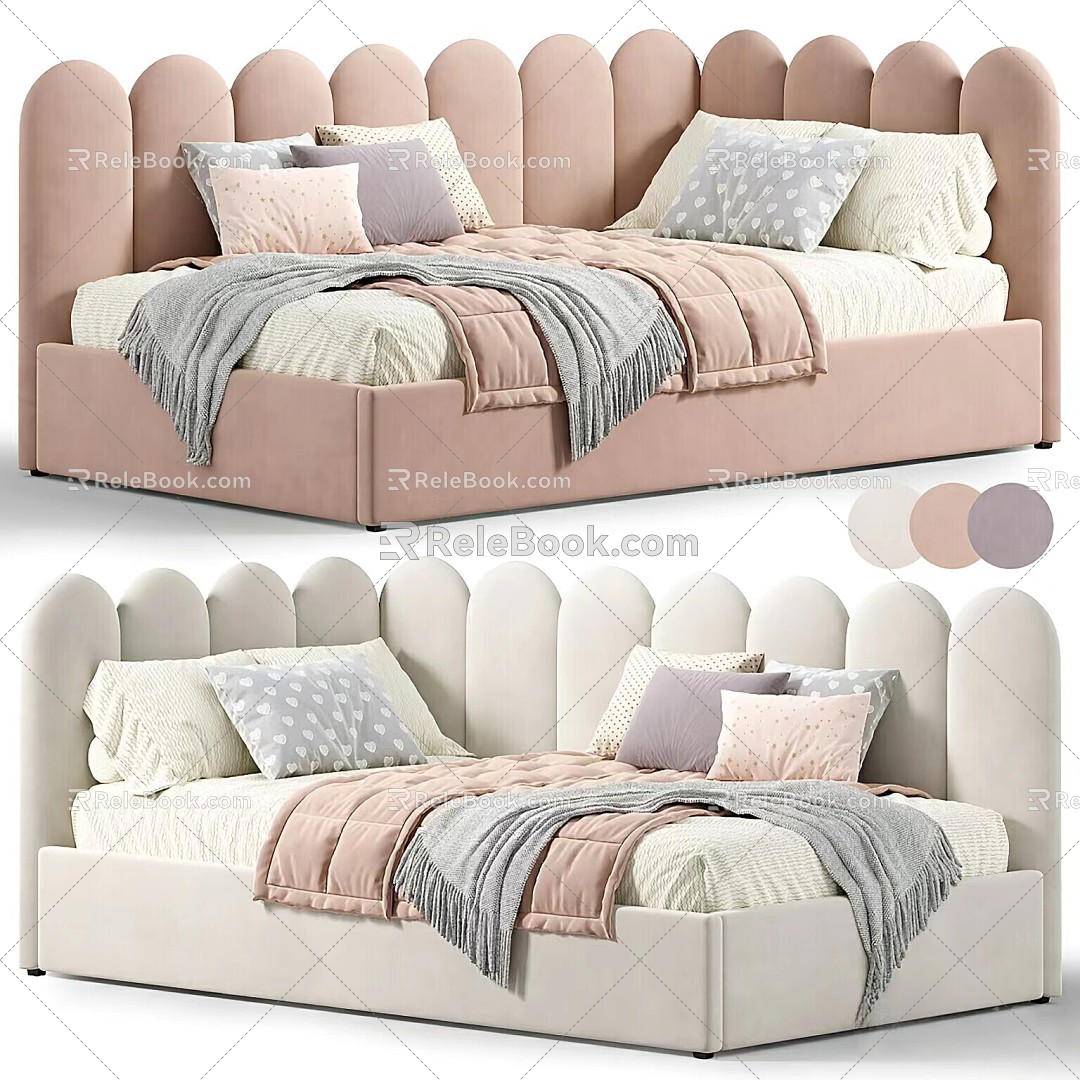 Children's bed 3d model