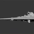 Modern Spaceship Spacecraft 3d model