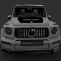 BRABUS ROCKET Car With Front Grille Round Headlights Roof Lights And Sporty Off Road Design