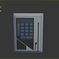 TRUSTECH Electronic Keypad Security Device With Digital Input Panel And Control Buttons