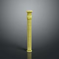 Columns Stone Columns Stone Columns Old Columns Roman Columns Roman Columns Classical Columns Greek Columns 3d model