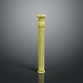 Columns Stone Columns Stone Columns Old Columns Roman Columns Roman Columns Classical Columns Greek Columns 3d model