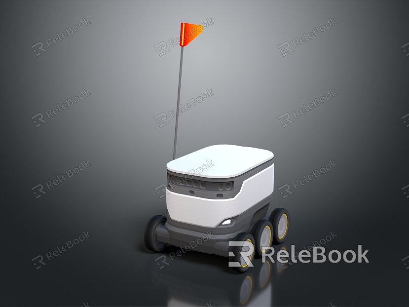 Modern Delivery Robot Express Robot Express Classification Robot Intelligent Delivery Robot model