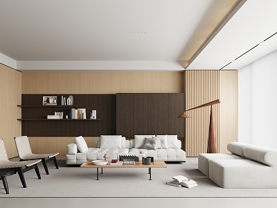 modern living room model