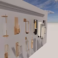 Stylish Modern Wall Sconces With Various Designs And Gold Black Finishes On