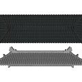 Chinese-style eaves building components 3d model