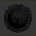 Ancient Metal Weapon Helmet With Spiked Top And Riveted Brim Design