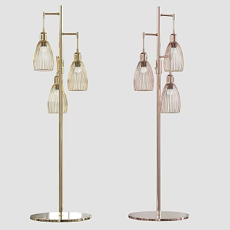 Modern floor lamp 3d model