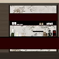 Modern Italian Sideboard Light Luxury Sideboard End View Cabinet Sideboard Minimalist Sideboard Tea Cabinet Sideboard 3d model