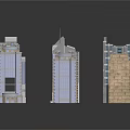 Building Models of Modern High Rise Structures With Diverse Architectural Designs