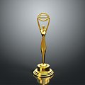 World Cup Football Trophy Champion Trophy Gold Cup Trophy World Cup Gold Cup Game Trophy Sporting Goods 3d model