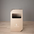 Public Facilities Modern Trash Bins With Various Design Styles And Materials 3d model