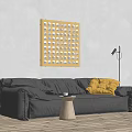 Modern Baxter Multiplayer Sofa 3d model