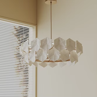 Modern chandelier 3d model