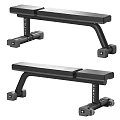 Sturdy Black Adjustable Fitness Training Bench For Gym Strength Workout Equipment