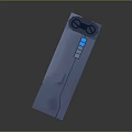 Modern CD player AV player AV player 3d model