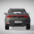 Modern Grey SUV With UK Plate Sporty Design Sleek Body And Alloy Wheels