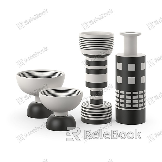 Ceramic Utensils model