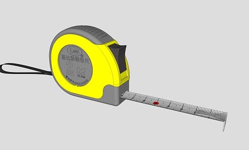 Hardware Tape Measure 3d model