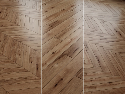 Wood Flooring Fishbone Wood Flooring Herrings Wood Flooring 3d model