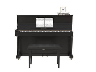 YAMAHA PIANO COMBI 3d model