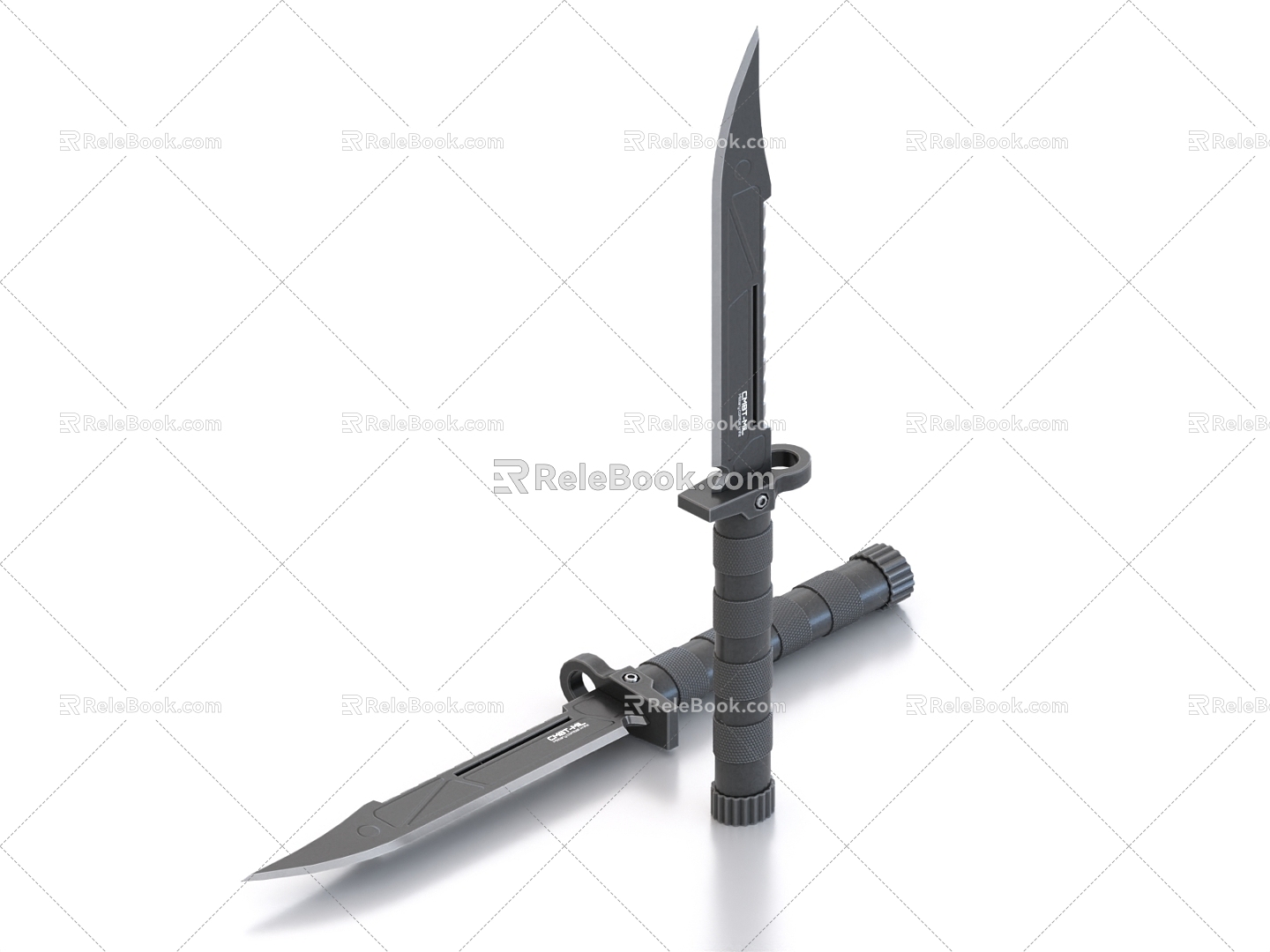 Dagger Knife Weapon Sabre 3d model