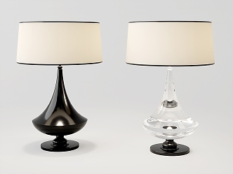 Modern table lamp 3d model