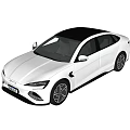 byd dolphin 3d model