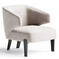 Olive Green Upholstered Armchair with Sleek Armrests and Black Wooden Legs Modern Design