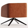 Modern Light Gray Upholstered Leisure Chair With Black Metal Cross Base