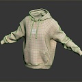 Sweater Casual Wear Hoodie Spring and Autumn Clothing Hoodie Rustic Clothing Cold-proof Clothing Sweatshirt Casual Shirt 3d model