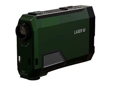 Green Laser 50 Projection Monitoring Device Design 3d model