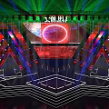 Commercial Stage Equipment For Creative World With LED Display And Lighting Effects