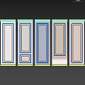 Modern Interior Wall Panels With Various Colors And Stylish Designs For Home Decoration