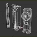 Hardware Tools Featuring Green Transparent Tool Dark Green LED Work Light Red TEBS Handheld Device