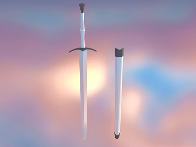 Bandit Dagger Sword Sheath Weapon Weapon Equipment 3d model Bandit Dagger Sword Sheath Weapon Weapon Equipment 3d model