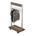 Modern drying rack 3d model