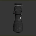 Infrared Steiner Laser Pistol Light Source Firearm Sight Firearm Device 3d model