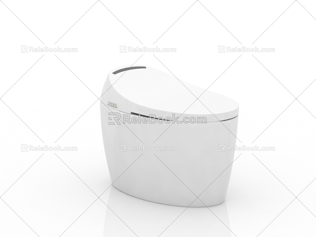 Smart Toilet Smart Toilet 3d model