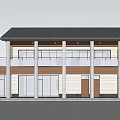 Style Office Building 3d model