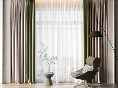 Modern Curtains model