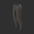 Women's Dark Gray Skinny Pants With Belt And Side Pockets Design