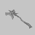 Weapon Axe 3d model