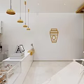 Bubble Tea Shop Interior Design With Counter Drink Displays Menu Board And Hanging Lights