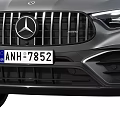 Silver Mercedes AMG SUV With Sporty Exterior And Alloy Wheels