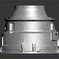 Stainless Steel Industrial Equipment Featuring Multi Layer Flange And Support Structure