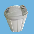 White Washing Machine With Modern Design And Efficient Performance For Home Laundry