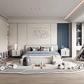Modern Kids Bedroom With Teepee Tent And Playful Decor