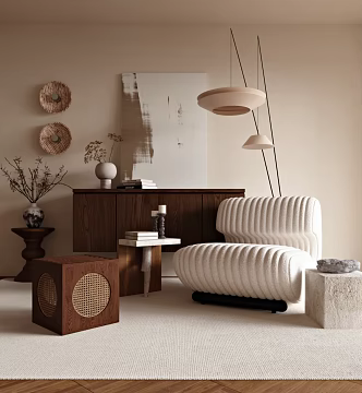Mid-ancient Style Leisure Chair Entrance Cabinet Decorative Cabinet Decorative Cabinet Ornaments Storage Cabinet Side Cabinet Bucket Cabinet Sofa Chair Single-person Sofa Mid-ancient Style Ornaments 3d model
